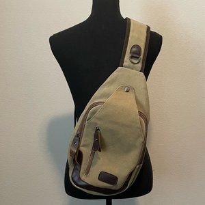 Maze Exclusive Tan Crossbody Bag